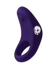 Load image into Gallery viewer, Vedo Rev Rechargeable C-ring Vibrating Purple
