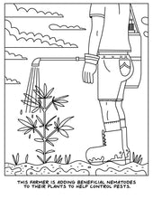 Load image into Gallery viewer, A Visit To The Cannabis Farm Coloring Book
