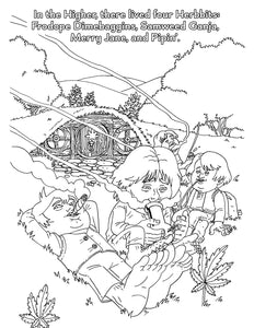 Lord Of Smoke Rings Coloring Book