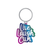 Load image into Gallery viewer, Live Laugh Cum Keychain
