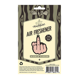 Middle Finger Peach Air Freshener