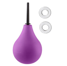 Load image into Gallery viewer, Cloud 9 Fresh + Deluxe Anal Soft Tip Enema Douche 7.6 Oz W/ Ez Squeeze Bulb &amp; 2 C-rings
