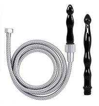 Load image into Gallery viewer, Cloud 9 Fresh + Deluxe Anal Enema Premium Shower Kit W/ 2 Tips &amp; 6 Ft Stainless Steel
