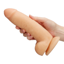 Load image into Gallery viewer, Cloud 9 Dual Density Dildo Touch Thick W/ Realistic Painted Veins &amp; Balls 8 In
