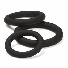 Load image into Gallery viewer, Cloud 9 Silicone C-rings 3 Pcs Black (bulk)
