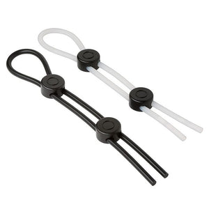 Pro Sensual Xl Pro Rings Black & Clear 2 Pack