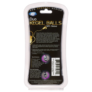 Cloud 9 Pro Sensual Duo Kegel Balls Purple