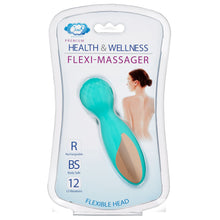 Load image into Gallery viewer, Cloud 9 Health &amp; Wellness Flexi-massager Rechargeable Wand Teal
