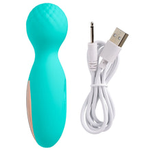 Load image into Gallery viewer, Cloud 9 Health &amp; Wellness Flexi-massager Rechargeable Wand Teal
