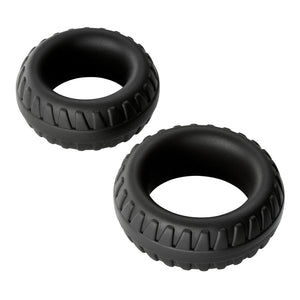 Cloud 9 Pro Rings Liquid Silicone Tires 2 Pack Black