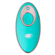 Load image into Gallery viewer, Cloud 9 Health &amp; Wellness Wireless Remote Control Egg W/ Stroking Motion Teal
