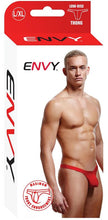 Load image into Gallery viewer, Envy Low Rise Thong Red L/xl
