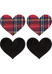 Pasties School Girl Hearts