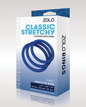 Load image into Gallery viewer, Zolo Classic Stretchy Silicone Cock Ring
