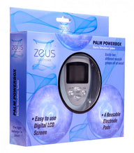 Load image into Gallery viewer, Zeus Electrosex 6 Mode Palm Powerbox With Pads
