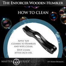 Load image into Gallery viewer, Master Series The Enforcer Black Wooden Humbler
