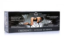 Load image into Gallery viewer, Master Series Obedience Extreme Sex Bench W Straps
