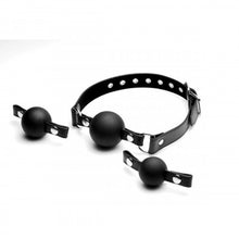 Load image into Gallery viewer, Strict Interchangeable Silicone Ball Gag Set
