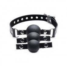 Load image into Gallery viewer, Strict Interchangeable Silicone Ball Gag Set
