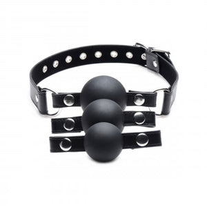 Strict Interchangeable Silicone Ball Gag Set