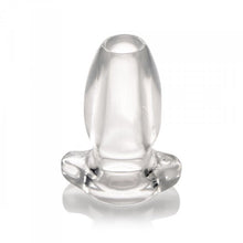 Load image into Gallery viewer, Master Series Peephole Clear Hollow Anal Plug
