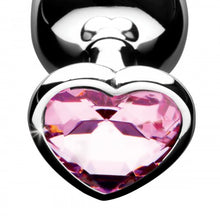 Load image into Gallery viewer, Booty Sparks Pink Heart Gem Anal Plug Set
