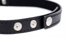 Load image into Gallery viewer, Master Series Dark Heart Chrome Heart Black Choker
