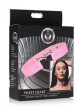 Load image into Gallery viewer, Master Series Dark Heart Chrome Heart Pink Choker
