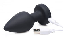 Load image into Gallery viewer, Booty Sparks Silicone Led Plug Vibrating Medium
