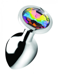 Booty Sparks Rainbow Prism Gem Anal Plug Medium