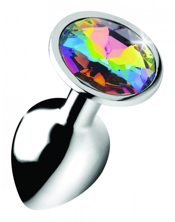 Booty Sparks Rainbow Prism Gem Anal Plug Small