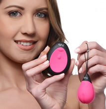 Load image into Gallery viewer, Bang! 10x Vibrating Silicone Egg W/ Remote Pink
