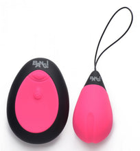 Load image into Gallery viewer, Bang! 10x Vibrating Silicone Egg W/ Remote Pink
