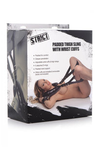 Strict Padded Thigh Sling W/ Wrist Cuffs