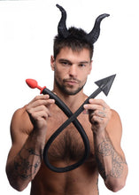 Load image into Gallery viewer, Tailz Devil Tail Anal Plug &amp; Horns Set
