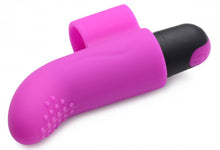 Load image into Gallery viewer, Bang! Couples Love Ring Finger Vibe Bullet &amp; Blindfold Kit Purple
