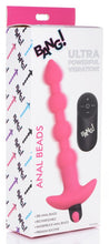 Load image into Gallery viewer, Bang! Vibrating Silicone Anal Beads &amp; Remote Pink
