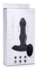 Load image into Gallery viewer, Thunderplugs Vibrating &amp; Thrusting Anal Plug
