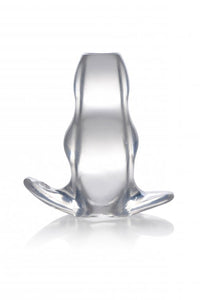 Master Series Clear View Hollow Anal Plug Medium