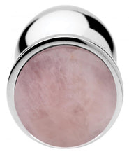 Load image into Gallery viewer, (d) Booty Sparks Gemstones La Anal Plug Rose Quartz
