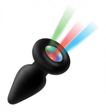 Load image into Gallery viewer, Booty Sparks Silicone Light-up Anal Plug Small
