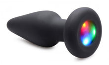 Load image into Gallery viewer, Booty Sparks Silicone Light-up Anal Plug Small
