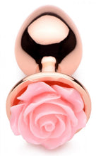 Load image into Gallery viewer, Booty Sparks Pink Rose Gold Small Anal Plug
