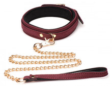 Load image into Gallery viewer, Master Series 6pc Velvet Bondage Set Burgundy
