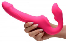 Load image into Gallery viewer, Strap U Licking &amp; Vibrating Strapless Strap-on W/ Remote
