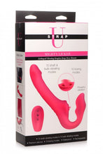 Load image into Gallery viewer, Strap U Licking &amp; Vibrating Strapless Strap-on W/ Remote
