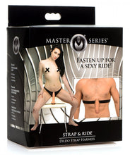 Load image into Gallery viewer, Master Series Strap &amp; Ride Dildo Strap Harness
