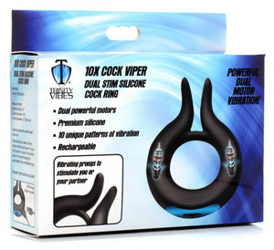 Trinity Vibes Cock Viper Dual Stim Cock Ring