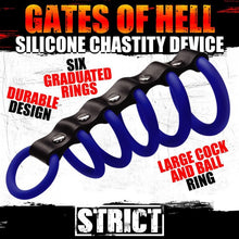 Load image into Gallery viewer, Strict Gates Of Hell Silicone Chastity Device
