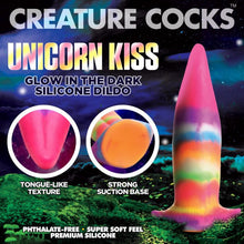 Load image into Gallery viewer, Creature Cocks Unicorn Kiss Glow In The Dark Tongue
